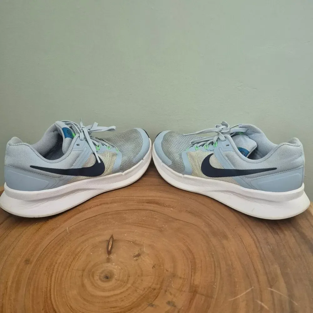Nike Run Swift 3 Grey / Blue Void Running Shoes | Womens US 8.5